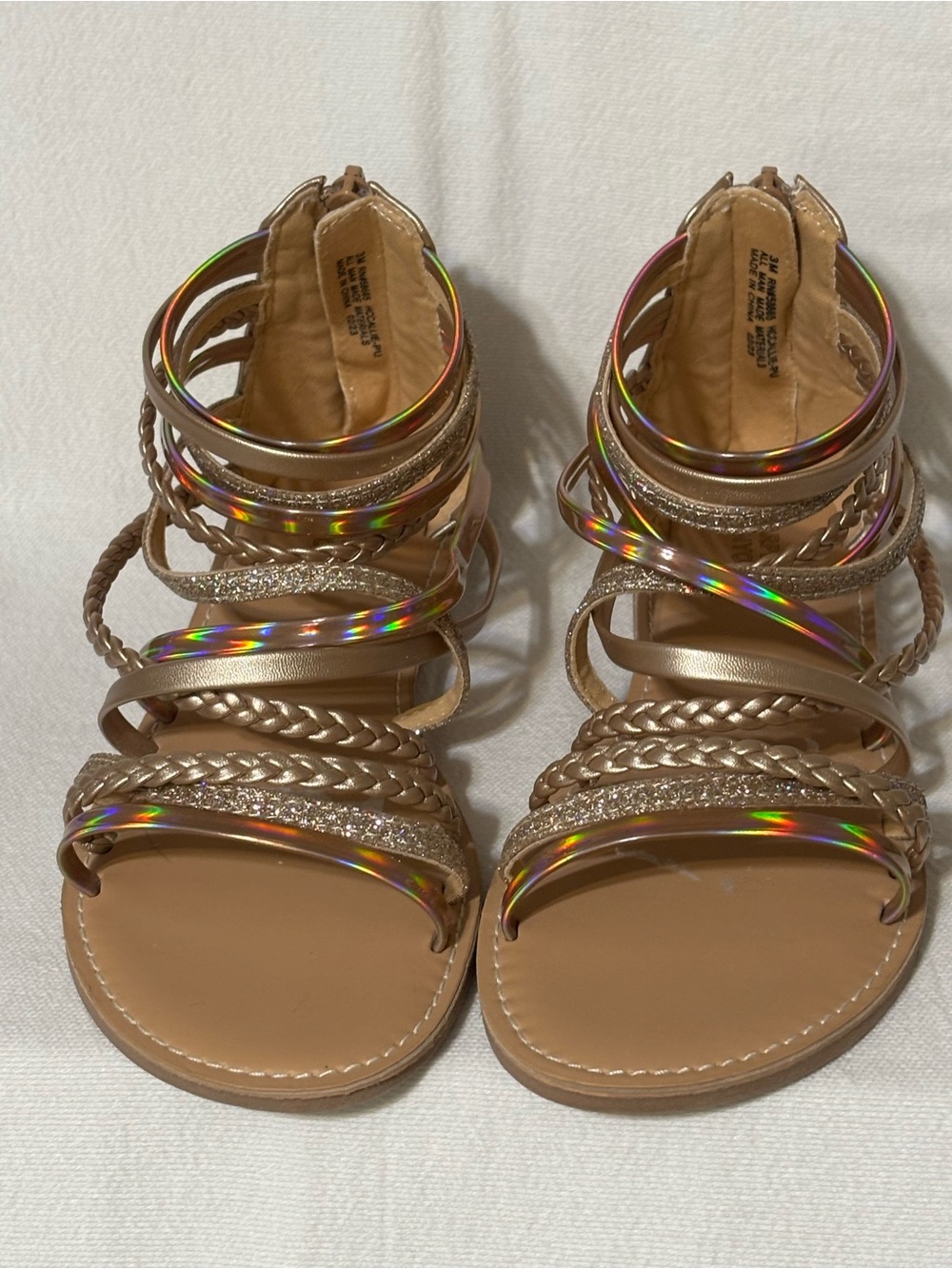 Harper Canyon Girls Gladiator Sandals